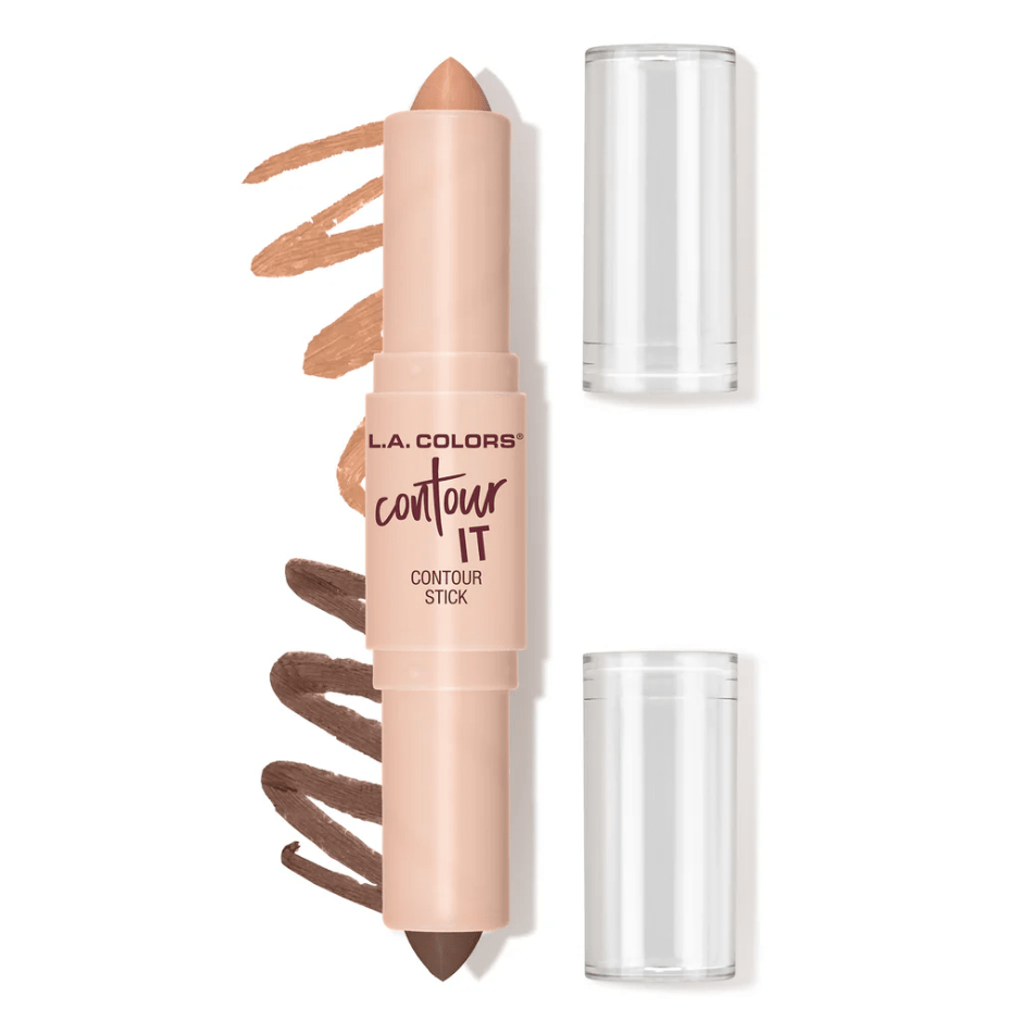 Glamour Us_L.A. Colors_Makeup_Contour It Contour and Concealer Stick_Tan/ Deep_CCS599 The best affordable Latina and Mexican makeup, beauty and cosmetics supply store in Chula Vista, San Diego