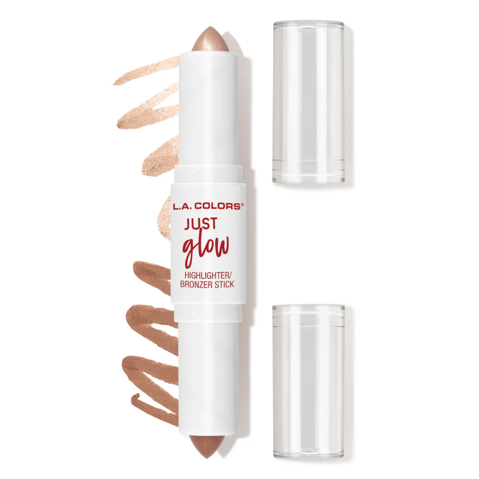 Glamour Us_L.A. Colors_Makeup_Just Glow Highlighter/ Bronzer Stick_Star Gaze_CCS594 The best affordable Latina and Mexican makeup, beauty and cosmetics supply store in Chula Vista, San Diego