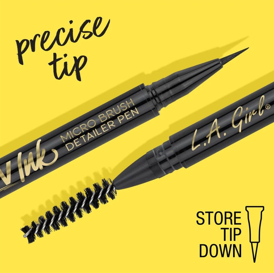 Glamour Us_L.A. Girl_Makeup_Eyebrow Ink Micro Brush Detailer Pen_Soft Brown_GBP345 The best affordable Latina and Mexican makeup, beauty and cosmetics supply store in Chula Vista, San Diego