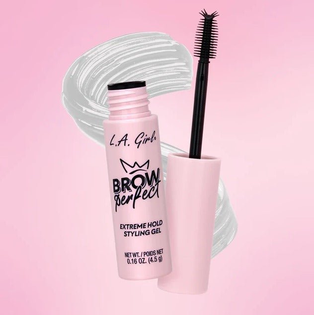 Glamour Us_L.A. Girl_Makeup_Eyebrow Perfect Extreme Hold Styling Gel__GBG389 The best affordable Latina and Mexican makeup, beauty and cosmetics supply store in Chula Vista, San Diego