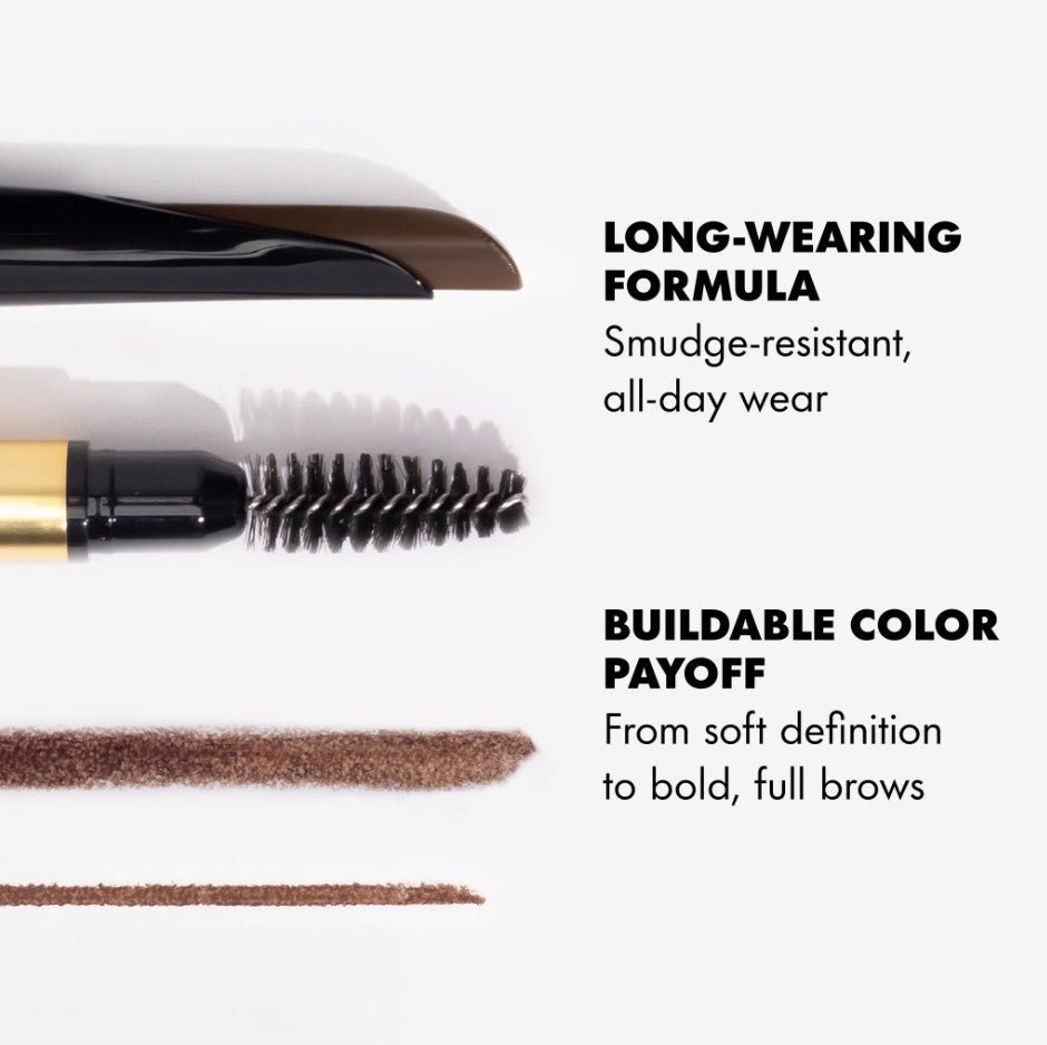 Glamour Us_L.A. Girl_Makeup_Brow Saber Eyebrow Shaping Pencil_Soft Brown_GBP367 The best affordable Latina and Mexican makeup, beauty and cosmetics supply store in Chula Vista, San Diego