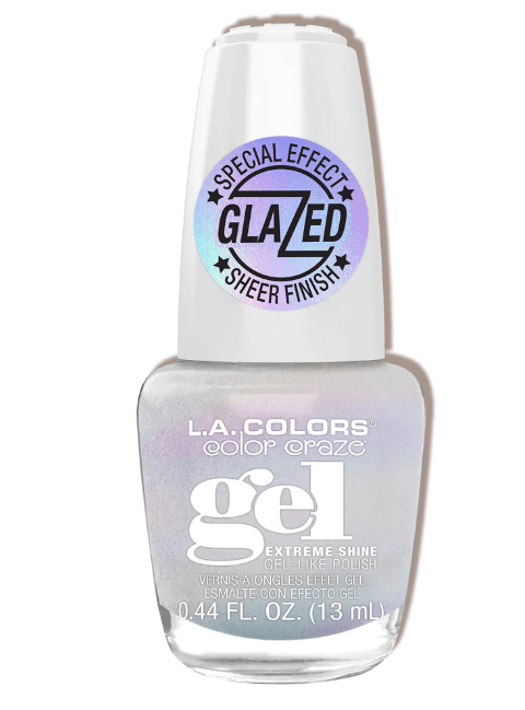 Glamour Us_L.A. Colors_Nails_Glazed Gel Like Nail Polish_Chandeliers_CNL698 The best affordable Latina and Mexican makeup, beauty and cosmetics supply store in Chula Vista, San Diego