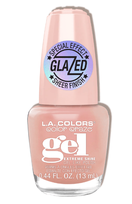 Glamour Us_L.A. Colors_Nails_Glazed Gel Like Nail Polish_Paris Nights_CNL696 The best affordable Latina and Mexican makeup, beauty and cosmetics supply store in Chula Vista, San Diego