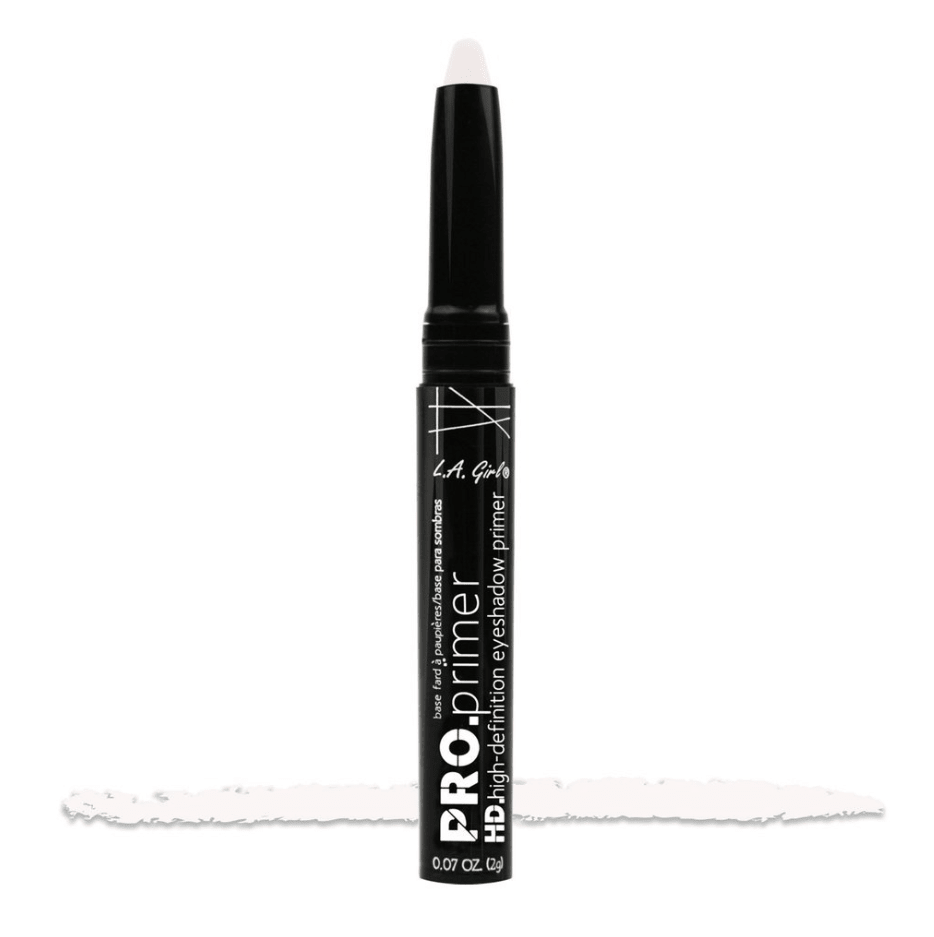 Glamour Us_L.A. Girl_Makeup_HD PRO.Primer Eyeshadow Stick_White_GEB195 The best affordable Latina and Mexican makeup, beauty and cosmetics supply store in Chula Vista, San Diego