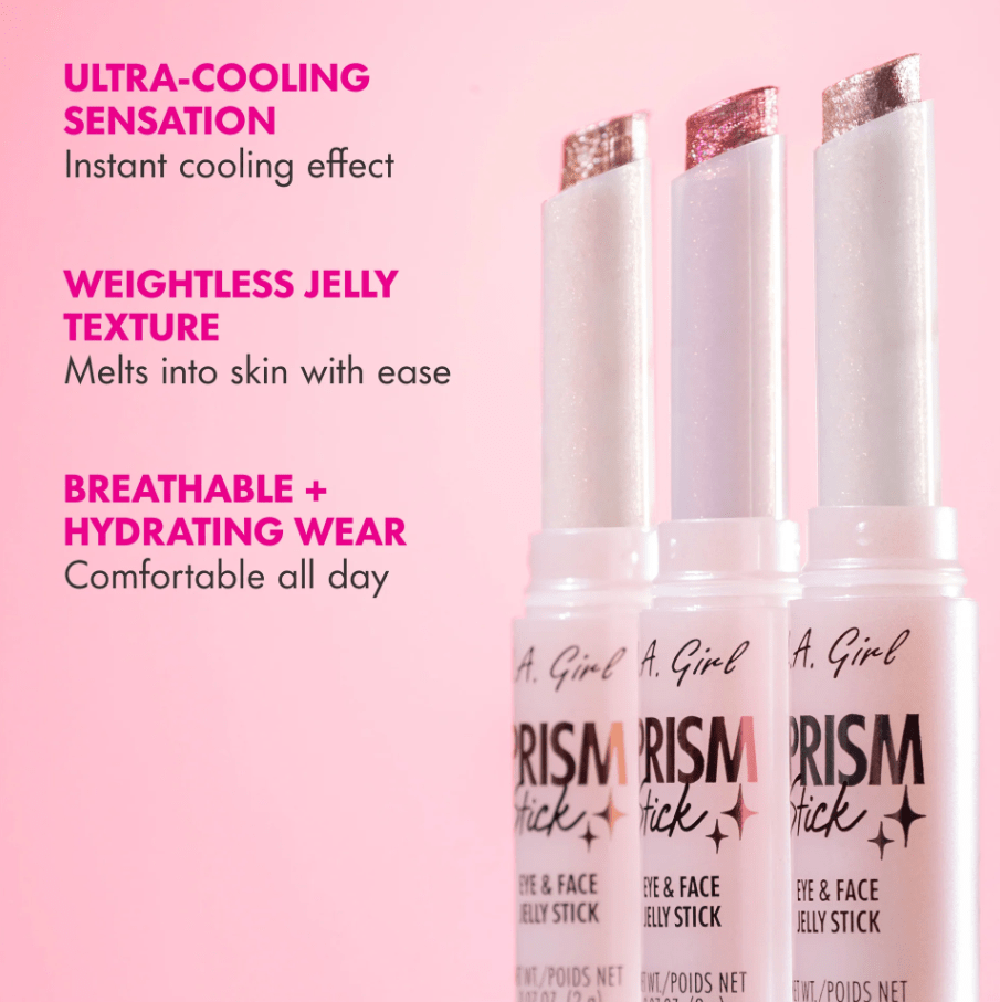 Glamour Us_L.A. Girl_Makeup_Prism Eye & Face Jelly Stick_Angelic Glow_G97931 The best affordable Latina and Mexican makeup, beauty and cosmetics supply store in Chula Vista, San Diego