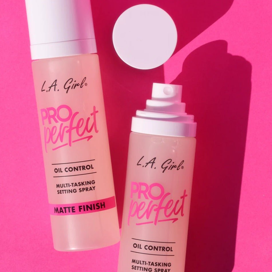 Glamour Us_L.A. Girl_Makeup_PRO Perfect Long - Wear Setting Spray Oil Control__GFS200 The best affordable Latina and Mexican makeup, beauty and cosmetics supply store in Chula Vista, San Diego