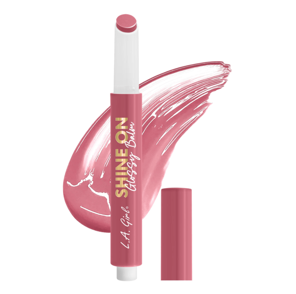Glamour Us_L.A. Girl_Makeup_Shine On Glossy Balm_Angelic Glow_GLC901 The best affordable Latina and Mexican makeup, beauty and cosmetics supply store in Chula Vista, San Diego