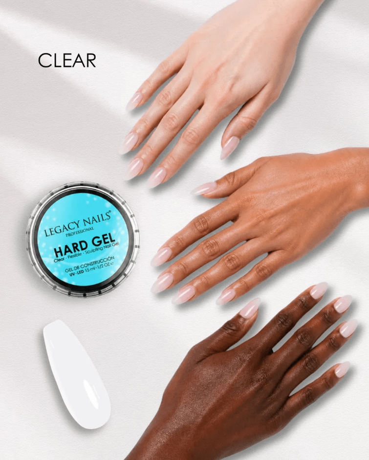 Glamour Us_Legacy Nails_Nails_Clear Hard Gel__LNBG-C The best affordable Latina and Mexican makeup, beauty and cosmetics supply store in Chula Vista, San Diego