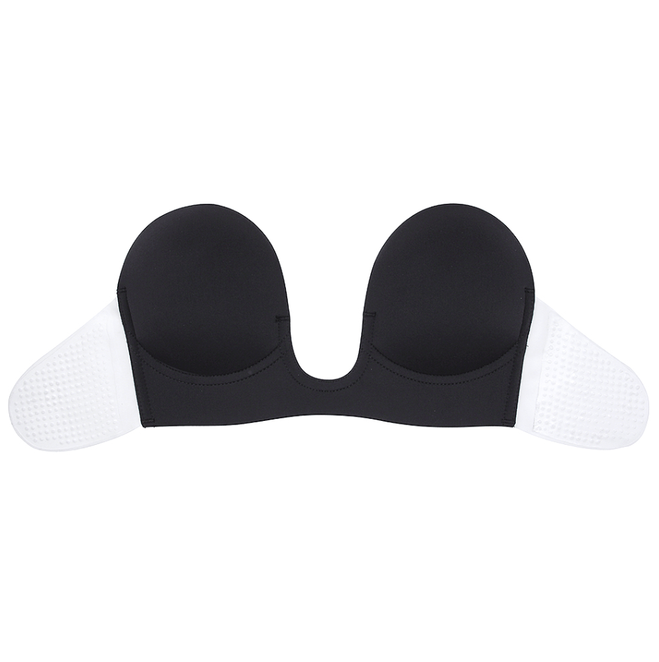 Glamour Us_Luv Me Luv_Bras_V Bra Backless Strapless_Black C_6093 - BLC The best affordable Latina and Mexican makeup, beauty and cosmetics supply store in Chula Vista, San Diego