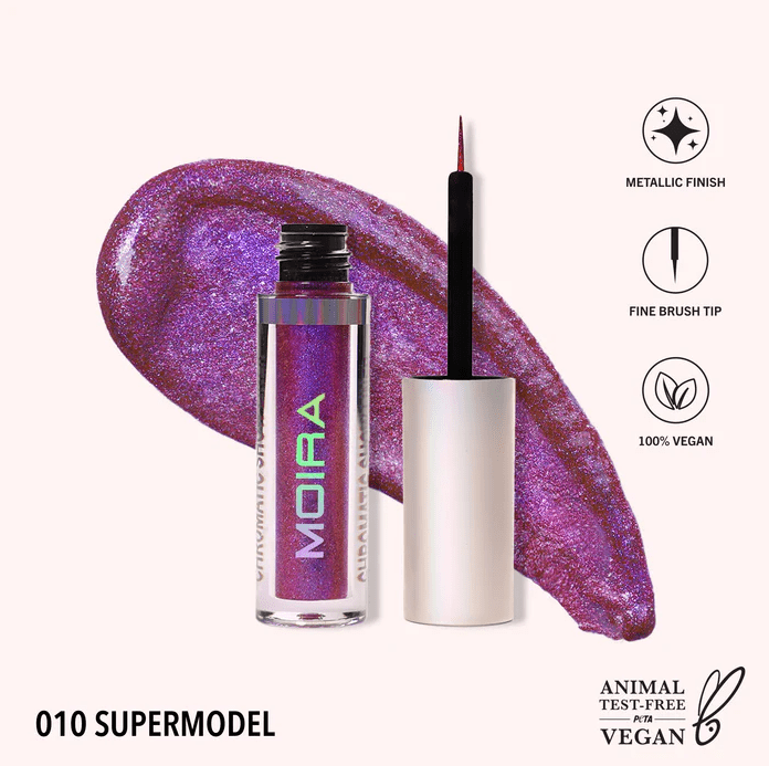 Glamour Us_Moira_Makeup_Chromatic Show Liquid Liner_Supermodel_CRSL010 The best affordable Latina and Mexican makeup, beauty and cosmetics supply store in Chula Vista, San Diego