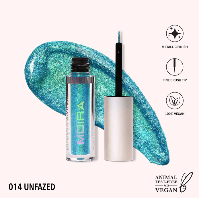 Glamour Us_Moira_Makeup_Chromatic Show Liquid Liner_Unfazed_CRSL014 The best affordable Latina and Mexican makeup, beauty and cosmetics supply store in Chula Vista, San Diego