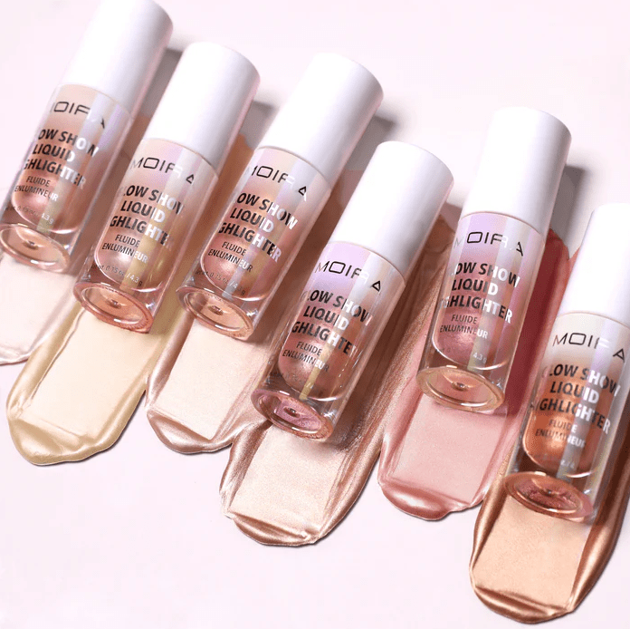 Glamour Us_Moira_Makeup_Glow Show Liquid Highlighter_Vanilla Bliss_GSLH001 Latina makeup, beauty and skincare supply store Mexican makeup products
