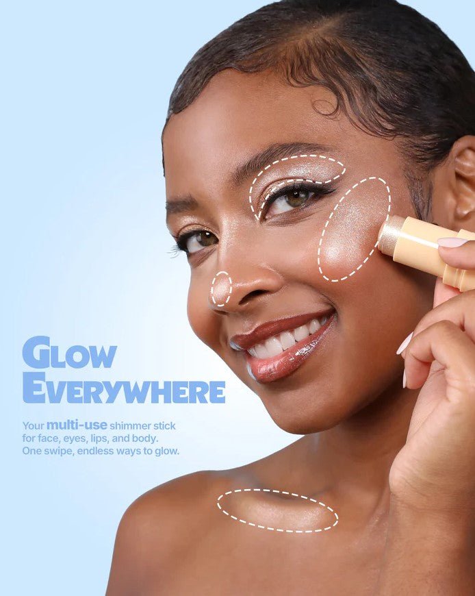 Glamour Us_Moira_Makeup_Icy Glow Jelly Stick Highlighter_Candy Cloud_IJS001 The best affordable Latina and Mexican makeup, beauty and cosmetics supply store in Chula Vista, San Diego