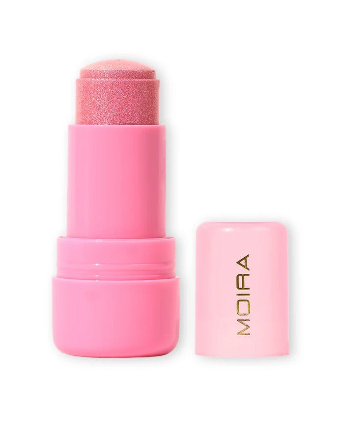 Glamour Us_Moira_Makeup_Icy Glow Jelly Stick Highlighter_Rose Pop_IJS002 The best affordable Latina and Mexican makeup, beauty and cosmetics supply store in Chula Vista, San Diego