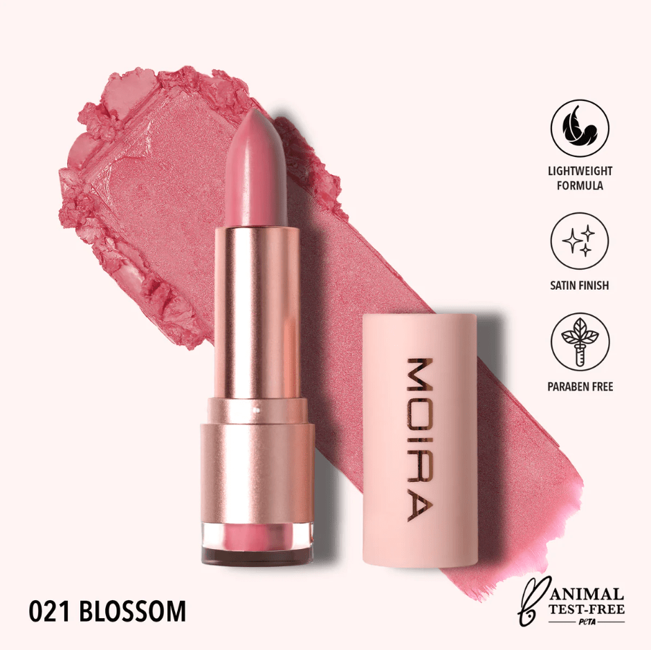 Glamour Us_Moira_Makeup_Lip Goddess Lipstick_Blossom_GDL021