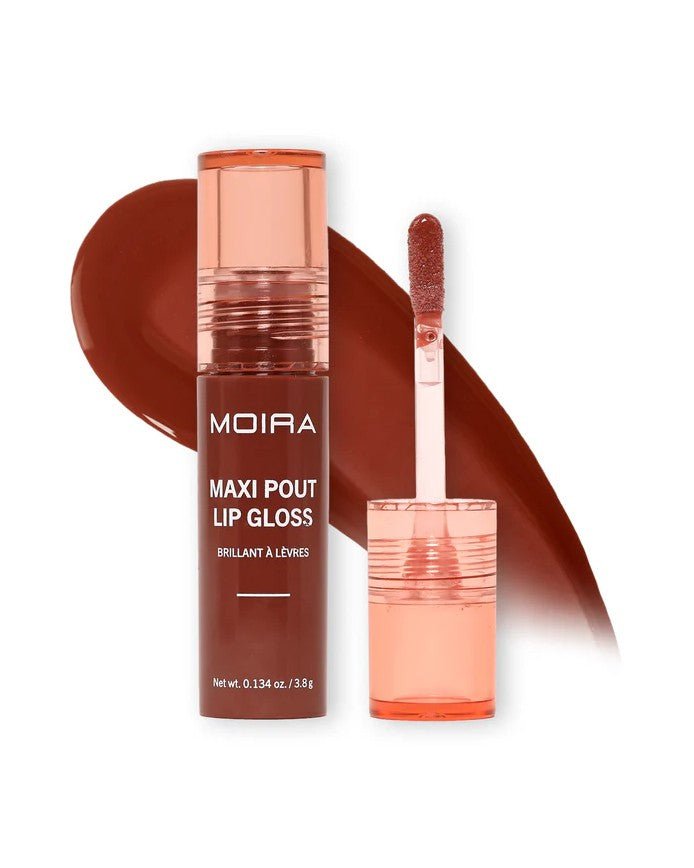 Glamour Us_Moira_Makeup_Maxi Pout Lip Gloss_Cinnamon Spice_MPLG008 The best affordable Latina and Mexican makeup, beauty and cosmetics supply store in Chula Vista, San Diego