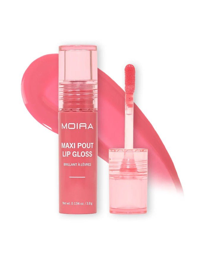 Glamour Us_Moira_Makeup_Maxi Pout Lip Gloss_Petal Dream_MPLG0011 Latina makeup, beauty and skincare supply store Mexican makeup products