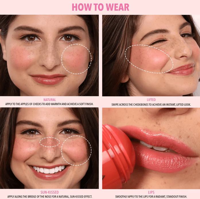 Glamour Us_Moira_Makeup_Soft Blush Balm_All That!_SBB001 The best affordable Latina and Mexican makeup, beauty and cosmetics supply store in Chula Vista, San Diego