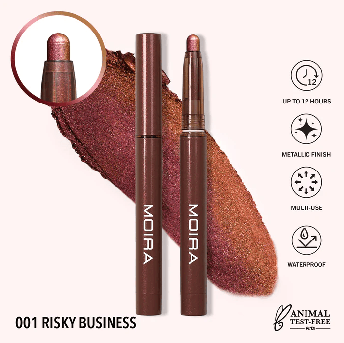 Glamour Us_Moira_Makeup_Stellar Glaze Stick Eyeshadow_Risky Business_SSS001 The best affordable Latina and Mexican makeup, beauty and cosmetics supply store in Chula Vista, San Diego