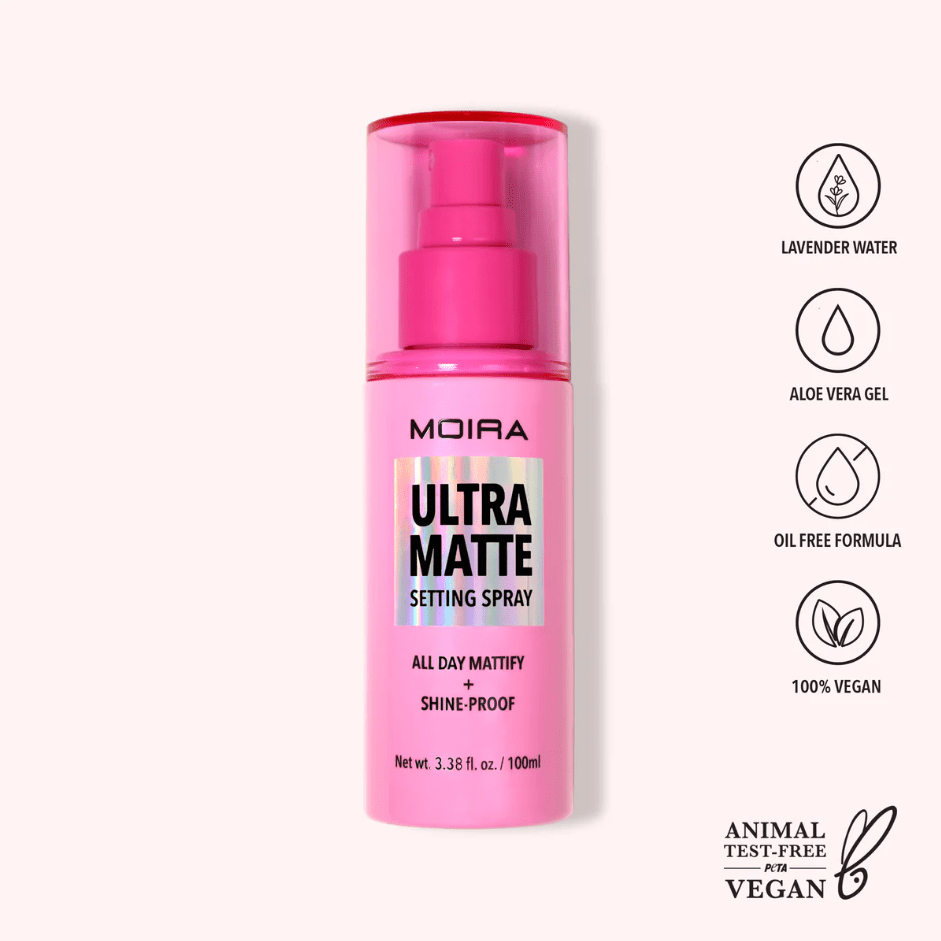 Glamour Us_Moira_Makeup_Ultra Matte Setting Spray__OMS003 The best affordable Latina and Mexican makeup, beauty and cosmetics supply store in Chula Vista, San Diego