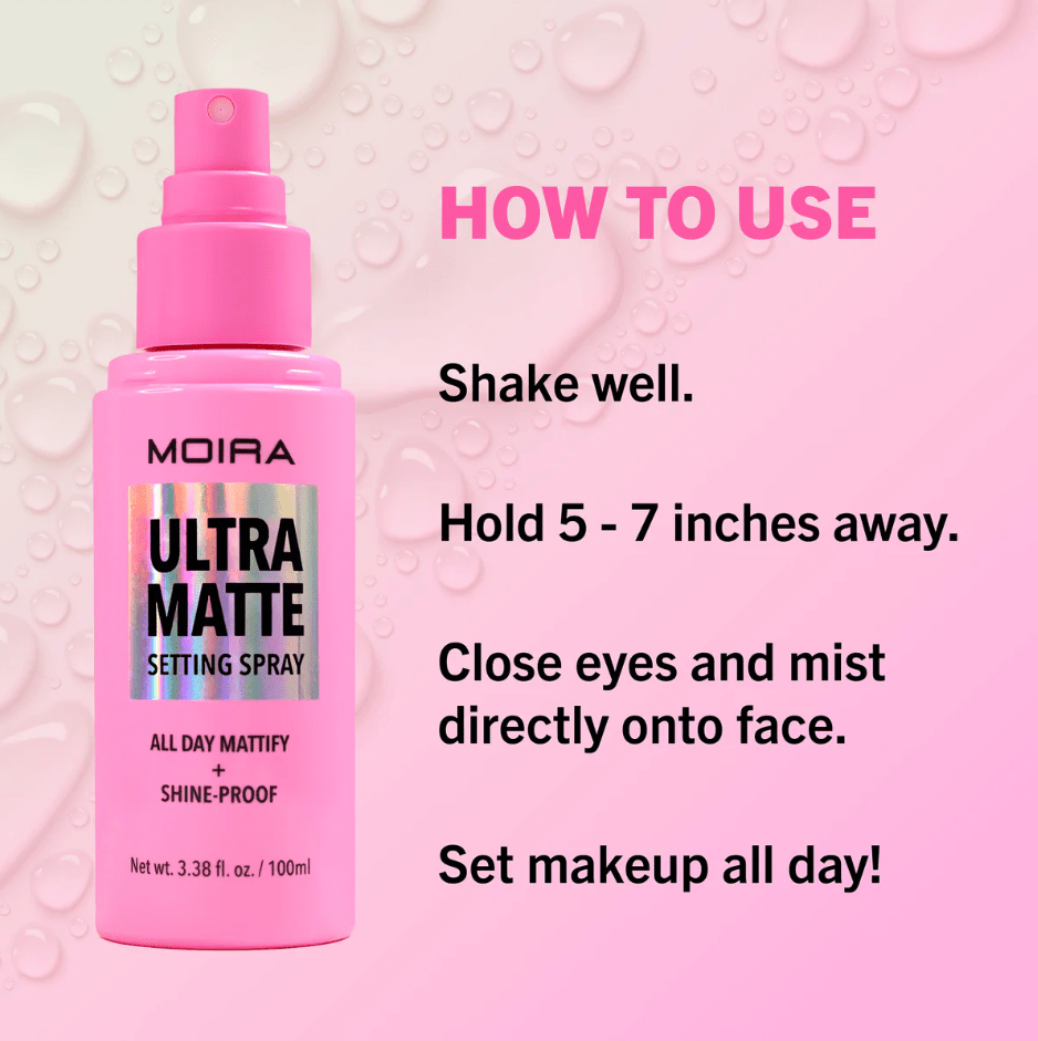 Glamour Us_Moira_Makeup_Ultra Matte Setting Spray__OMS003 The best affordable Latina and Mexican makeup, beauty and cosmetics supply store in Chula Vista, San Diego