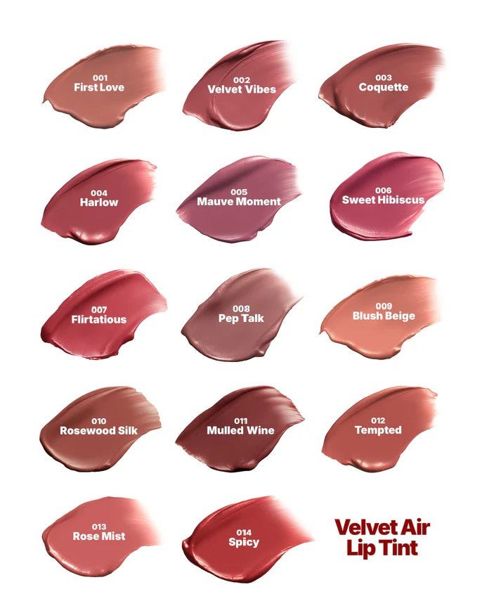 Glamour Us_Moira_Makeup_Velvet Air Lip Tint_First Love_VALT001 The best affordable Latina and Mexican makeup, beauty and cosmetics supply store in Chula Vista, San Diego