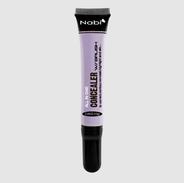 Glamour Us_Nabi_Makeup_All In One Concealer_Lavender_AC01 - 02 The best affordable Latina and Mexican makeup, beauty and cosmetics supply store in Chula Vista, San Diego