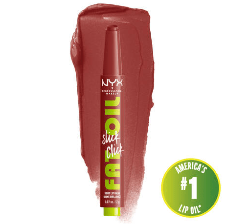 Glamour Us_NYX_Makeup_Fat Oil Slick Click Lip Oil Stick_Going Viral_FOS04 The best affordable Latina and Mexican makeup, beauty and cosmetics supply store in Chula Vista, San Diego