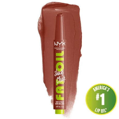 Glamour Us_NYX_Makeup_Fat Oil Slick Click Lip Oil Stick_Link In My Bio_FOS05 The best affordable Latina and Mexican makeup, beauty and cosmetics supply store in Chula Vista, San Diego
