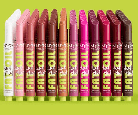 Glamour Us_NYX_Makeup_Fat Oil Slick Click Lip Oil Stick_No Filter Needed_FOS03 The best affordable Latina and Mexican makeup, beauty and cosmetics supply store in Chula Vista, San Diego