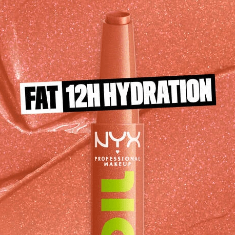 Glamour Us_NYX_Makeup_Fat Oil Slick Click Lip Oil Stick_No Filter Needed_FOS03 The best affordable Latina and Mexican makeup, beauty and cosmetics supply store in Chula Vista, San Diego