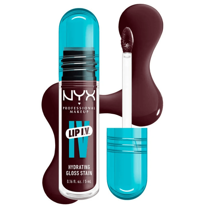 Glamour Us_NYX_Makeup_Lip I.V Hydrating Lip Gloss Stain_Mauve N&