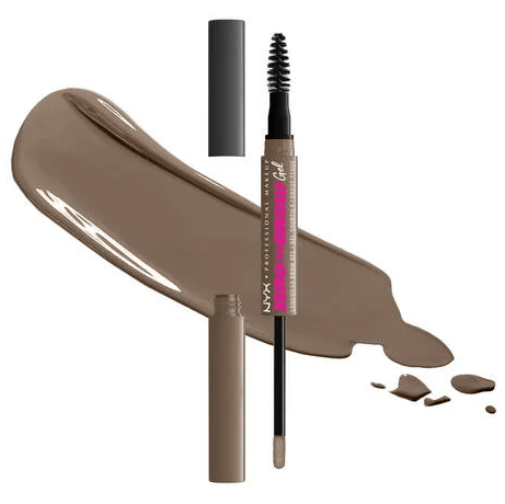Glamour Us_NYX_Makeup_Zero to Brow Gel Longwear Eyebrow Gel_Ash Brown_ZTBG05 The best affordable Latina and Mexican makeup, beauty and cosmetics supply store in Chula Vista, San Diego