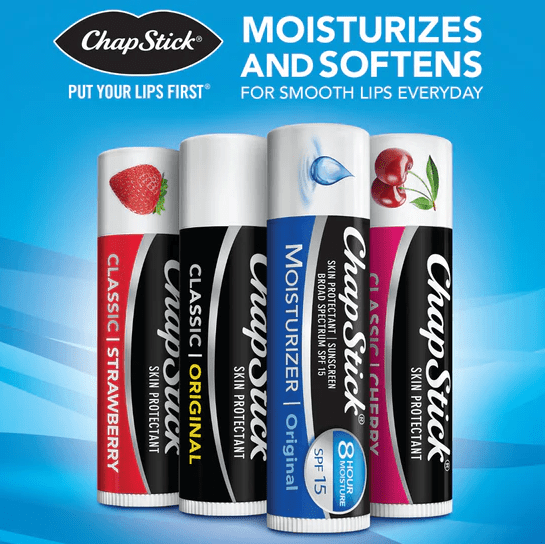 Glamour Us_Original ChapStick_Makeup_Chapstick Lip Balm Stick_Classic Original_CSCO The best affordable Latina and Mexican makeup, beauty and cosmetics supply store in Chula Vista, San Diego