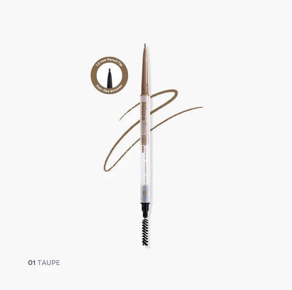 Glamour Us_Oz Lab_Makeup_Microfine Precision Eyebrow Pencil_Taupe_OZB-2601-01 The best affordable Latina and Mexican makeup, beauty and cosmetics supply store in Chula Vista, San Diego