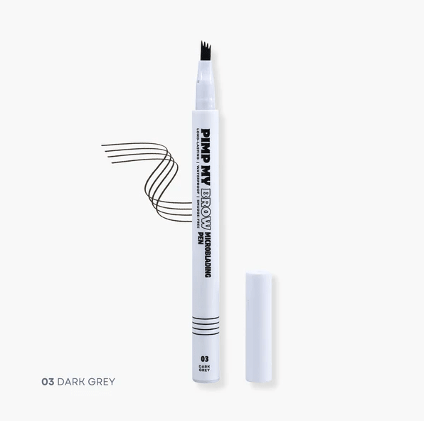 Glamour Us_Oz Lab_Makeup_Pimp My Brow Microblading Pen_Dark Grey_OZB-2412-03 The best affordable Latina and Mexican makeup, beauty and cosmetics supply store in Chula Vista, San Diego