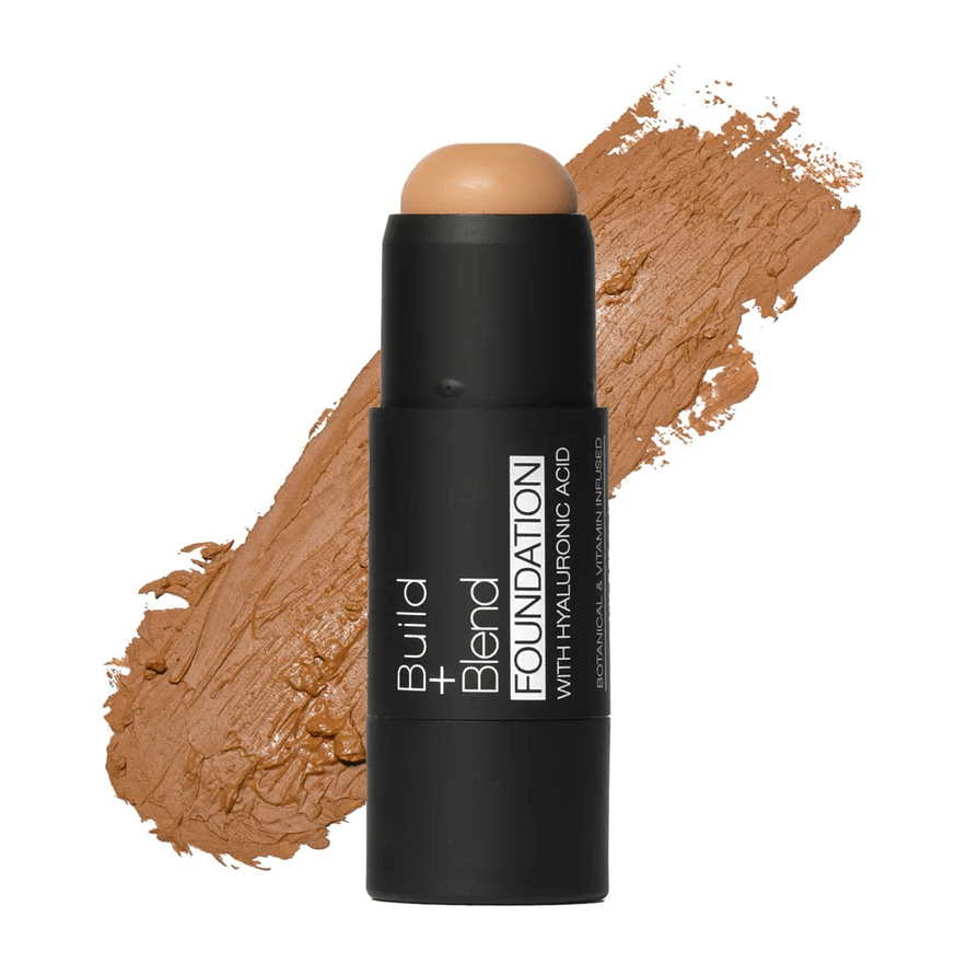 Glamour Us_Palladio_Makeup_Build And Blend Foundation Stick_Amber Glow_BBFS08 The best affordable Latina and Mexican makeup, beauty and cosmetics supply store in Chula Vista, San Diego