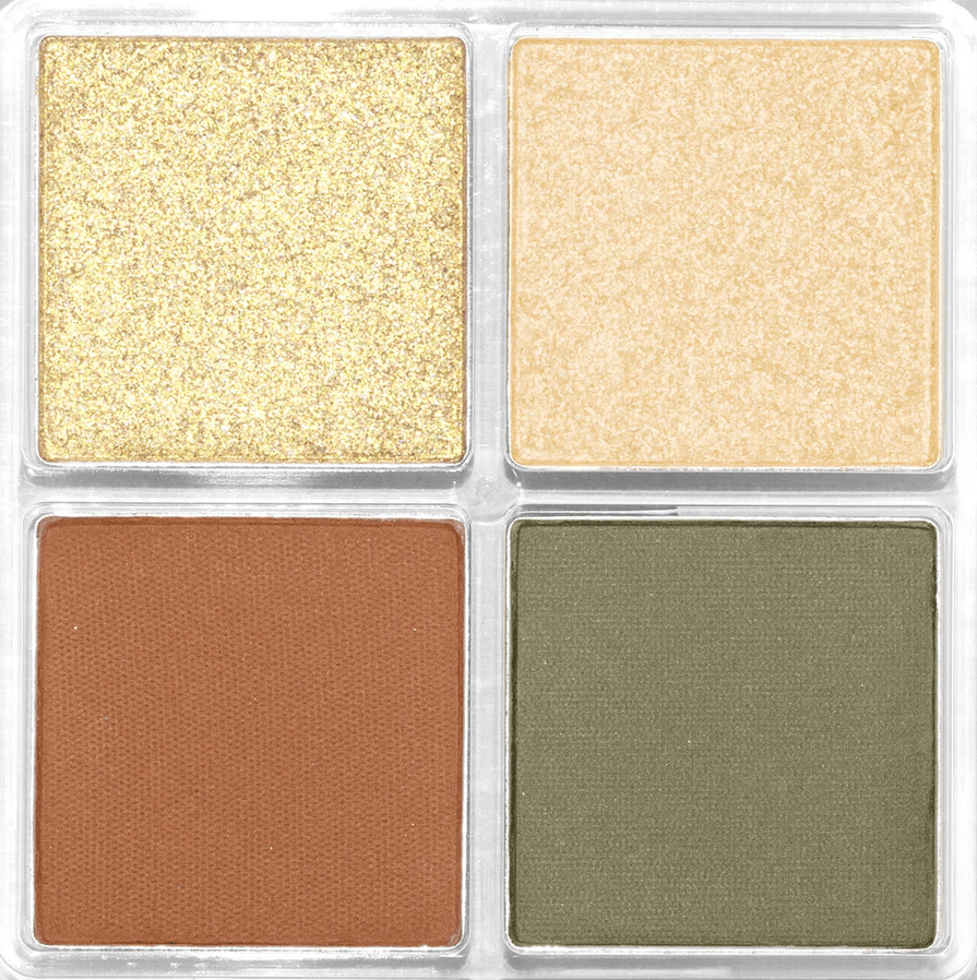 Glamour Us_Palladio_Makeup_Eyeshadow Quads_Gold Digger_ESQ15 The best affordable Latina and Mexican makeup, beauty and cosmetics supply store in Chula Vista, San Diego
