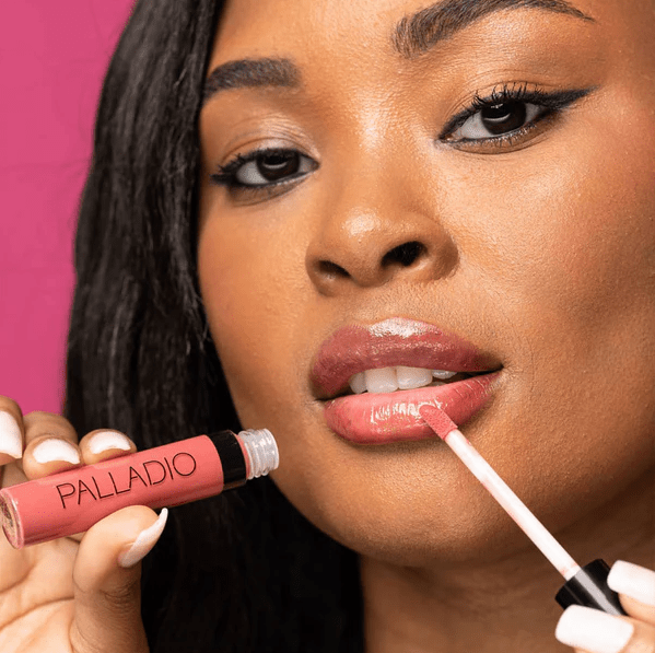 Glamour Us_Palladio_Makeup_Lip Gloss_Champagne_PGL01 Latina makeup, beauty and skincare supply store Mexican makeup products