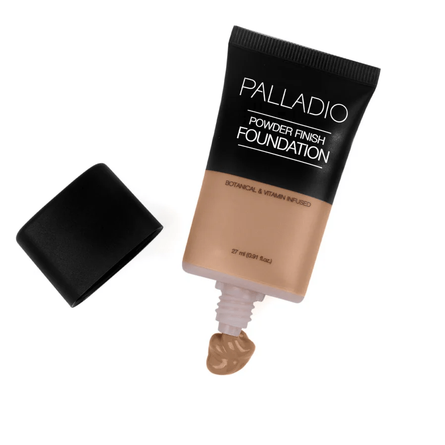 Glamour Us_Palladio_Makeup_Powder Finish Foundation_Golden Beige_PFS08 The best affordable Latina and Mexican makeup, beauty and cosmetics supply store in Chula Vista, San Diego