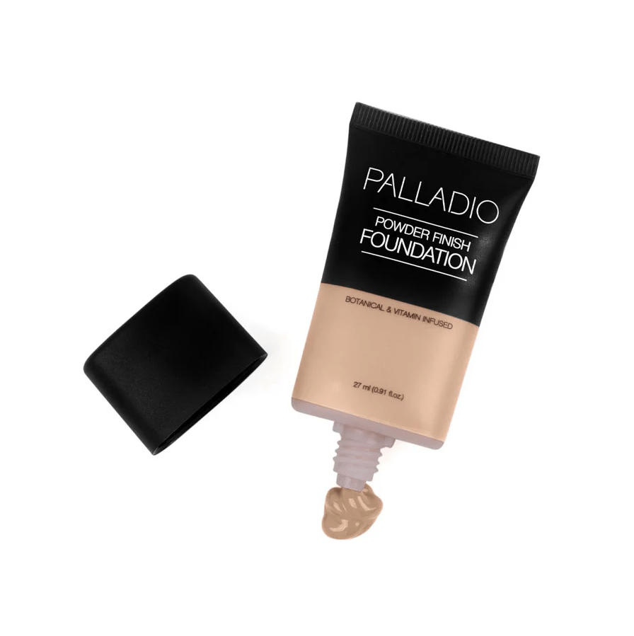 Glamour Us_Palladio_Makeup_Powder Finish Foundation_Honey_PFS05 The best affordable Latina and Mexican makeup, beauty and cosmetics supply store in Chula Vista, San Diego