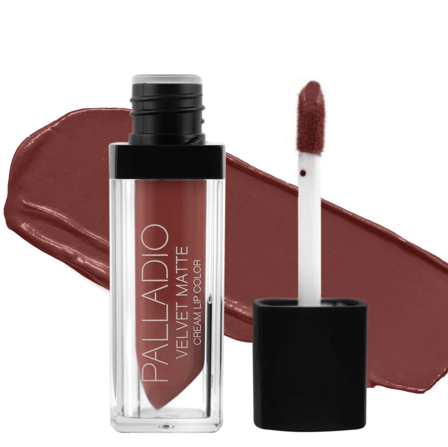 Glamour Us_Palladio_Makeup_Velvet Matte Cream Lip Color_Boucle_LV02 The best affordable Latina and Mexican makeup, beauty and cosmetics supply store in Chula Vista, San Diego