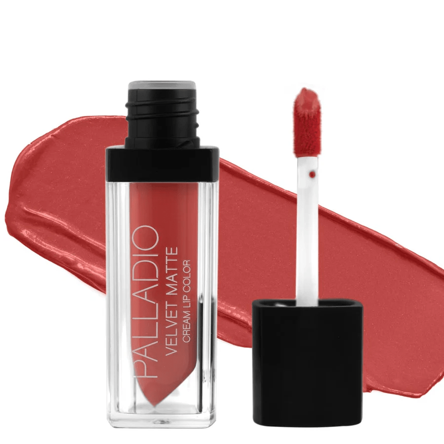 Glamour Us_Palladio_Makeup_Velvet Matte Cream Lip Color_Cashmere_LV03 The best affordable Latina and Mexican makeup, beauty and cosmetics supply store in Chula Vista, San Diego