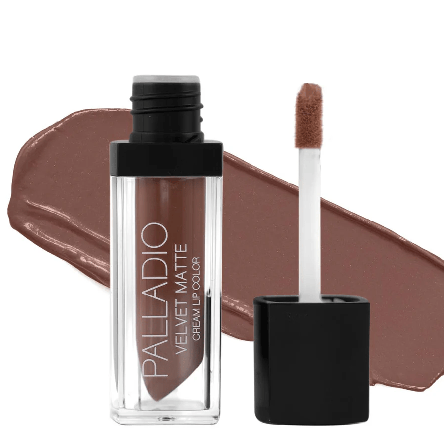Glamour Us_Palladio_Makeup_Velvet Matte Cream Lip Color_Chiffon_LV21 The best affordable Latina and Mexican makeup, beauty and cosmetics supply store in Chula Vista, San Diego