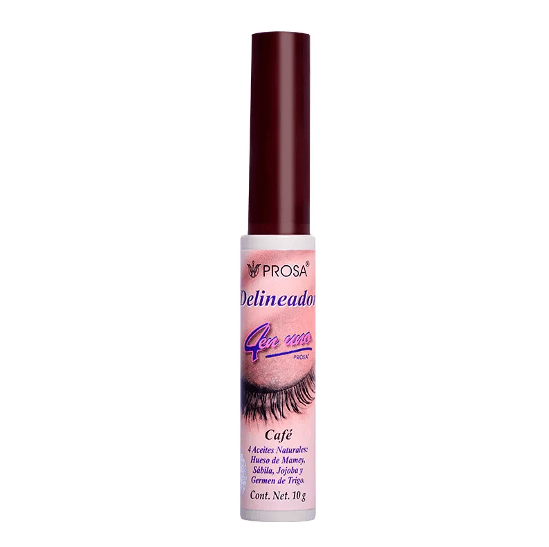 Glamour Us_Prosa_Makeup_Brown - 4 en 1 Liquid Eyeliner__4EN1-EYEL-BWN The best affordable Latina and Mexican makeup, beauty and cosmetics supply store in Chula Vista, San Diego
