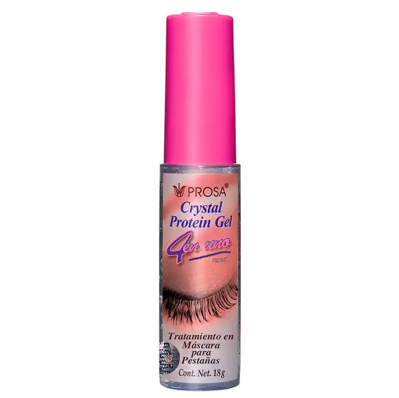 Glamour Us_Prosa_Makeup_Crystal Clear Protein Gel - 4 en 1 Eyelash Mascara__AA-1907 The best affordable Latina and Mexican makeup, beauty and cosmetics supply store in Chula Vista, San Diego