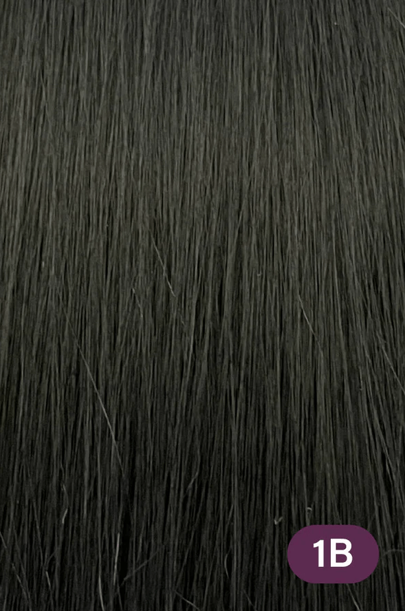 Glamour Us_Ruby_Hair_Ruby Silky Straight Clip - In Hair Extensions 18"_Light Black - 1B_18 - 1B The best affordable Latina and Mexican makeup, beauty and cosmetics supply store in Chula Vista, San Diego