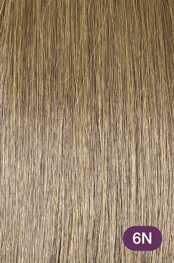 Glamour Us_Ruby_Hair_Ruby Silky Straight Clip - In Hair Extensions 18"_Dark Blonde - 6N_18 - 6N The best affordable Latina and Mexican makeup, beauty and cosmetics supply store in Chula Vista, San Diego