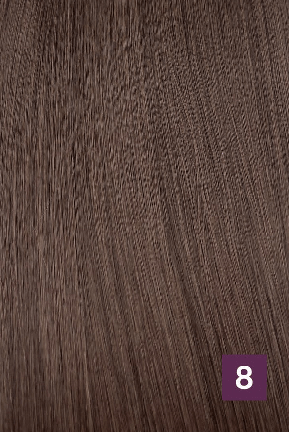 Glamour Us_Ruby_Hair_Ruby Silky Straight Clip - In Hair Extensions 18"_Chocolate - 8_18 - 8 The best affordable Latina and Mexican makeup, beauty and cosmetics supply store in Chula Vista, San Diego