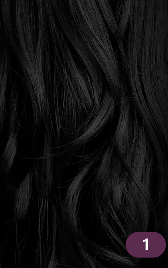 Glamour Us_Ruby_Hair_Ruby Silky Straight Clip - In Hair Extensions 22"_Black - 1_22 - 1 The best affordable Latina and Mexican makeup, beauty and cosmetics supply store in Chula Vista, San Diego